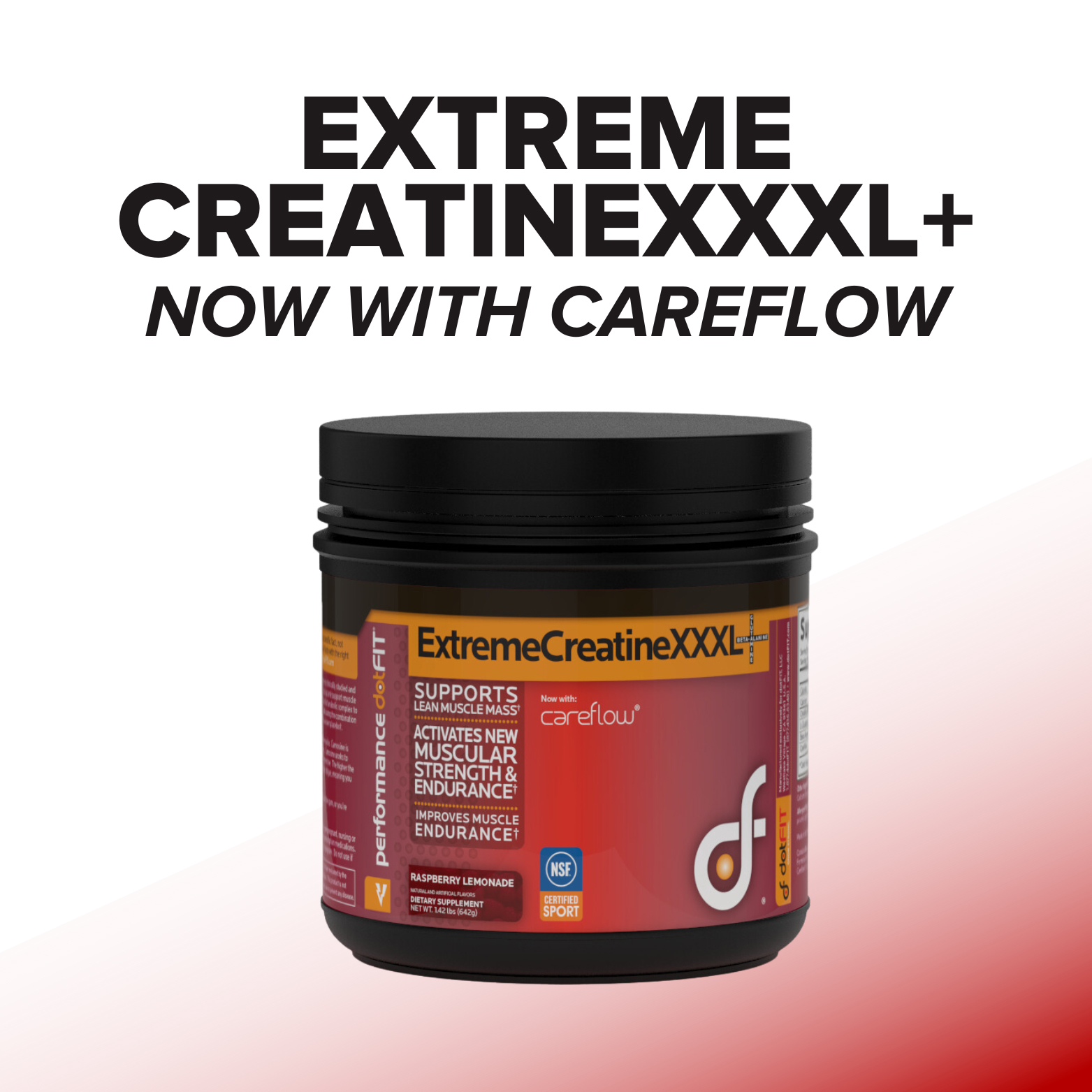 Extreme Creatine XXXL+ Just Got Even Better—Introducing Careflow™ for Next-Level Performance!